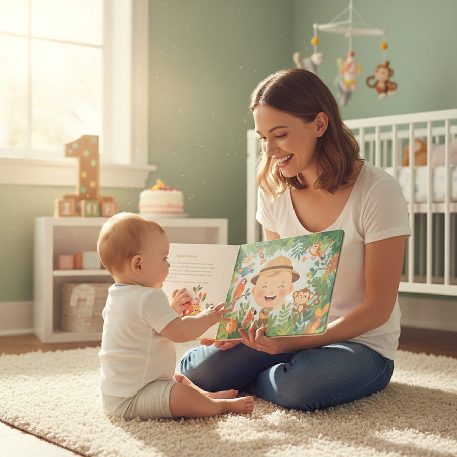 Featured image for Best "First Birthday" Personalized Books Roundup