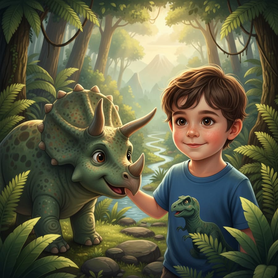 Featured image for Dinosaur Themed Personalized Books for Kids