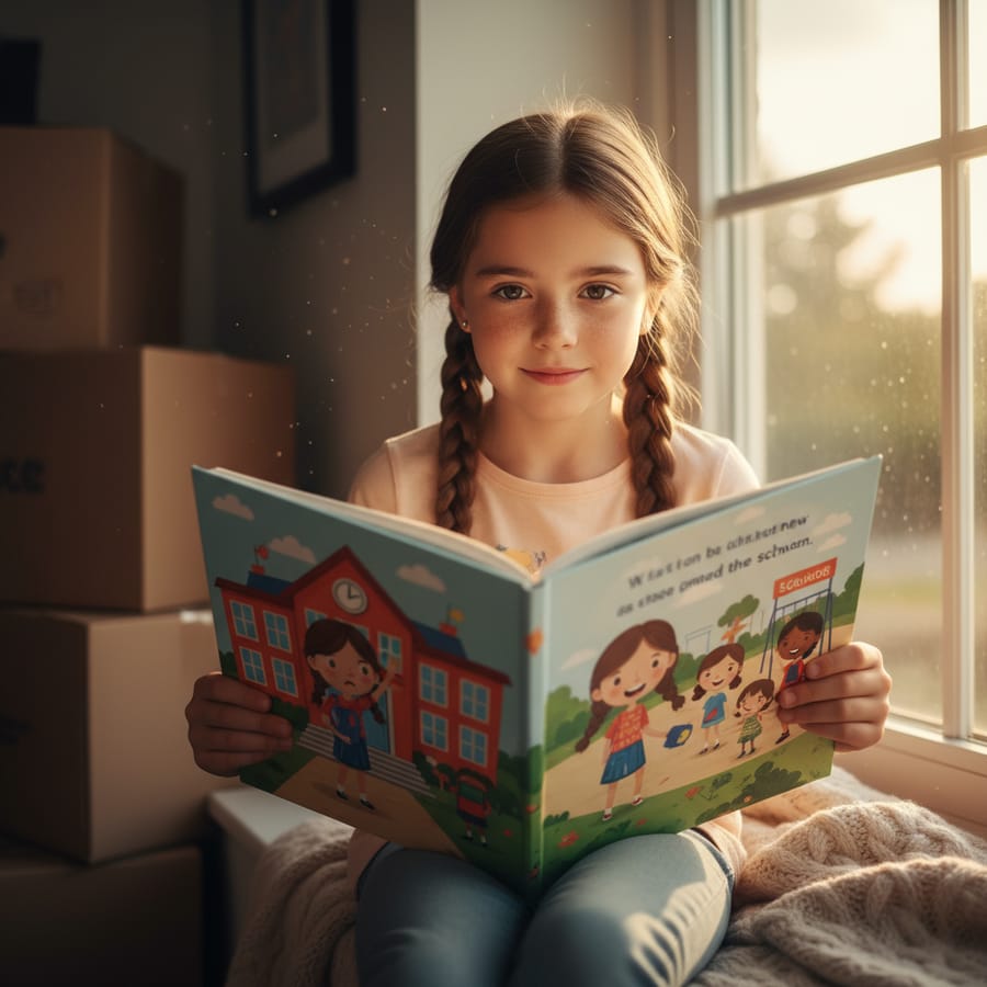 Featured image for Personalized Books for Kids Starting a New School Mid-Year