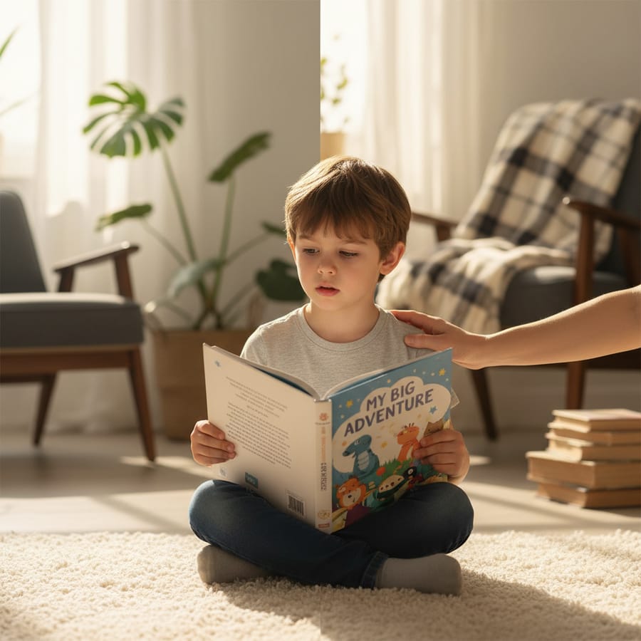 Featured image for A Tale of Two Homes: Personalized Divorce/Coparenting Books