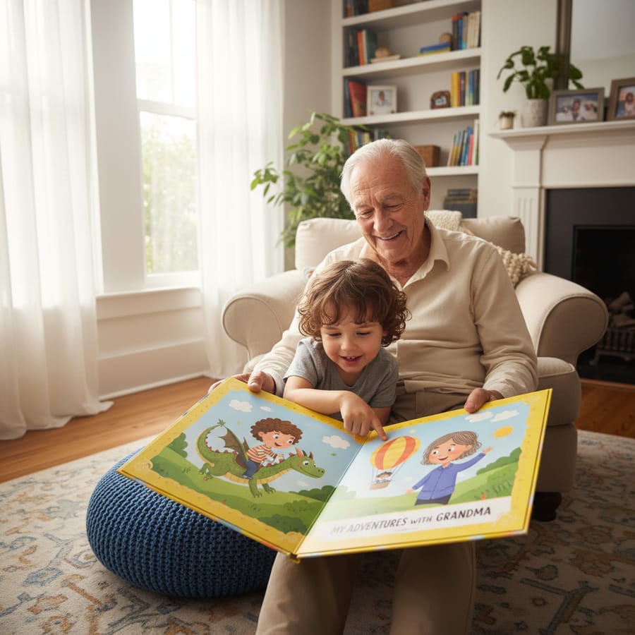 Featured image for Personalized Books for Grandma & Grandpa: A Forever Keepsake