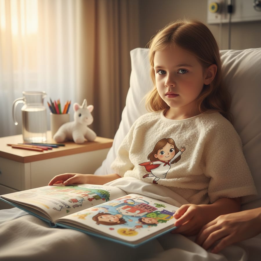 Featured image for Personalized Hospital Stay Books for Bravery