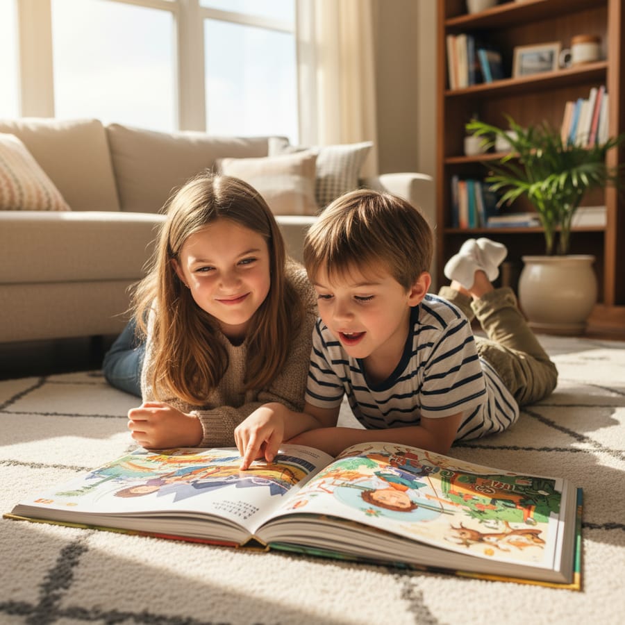 Featured image for Personalized Books for Siblings: Starring Brother & Sister Together