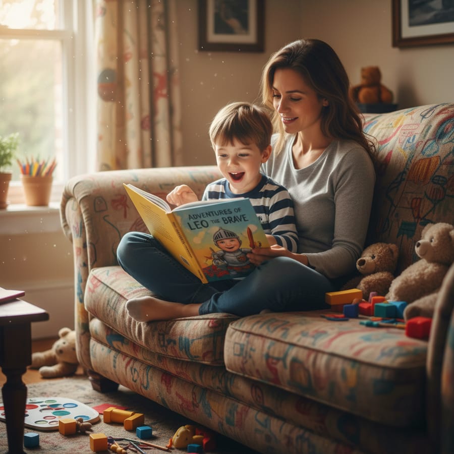 Featured image for Single-Parent Family Personalized Stories: Celebrating Your Unique Home