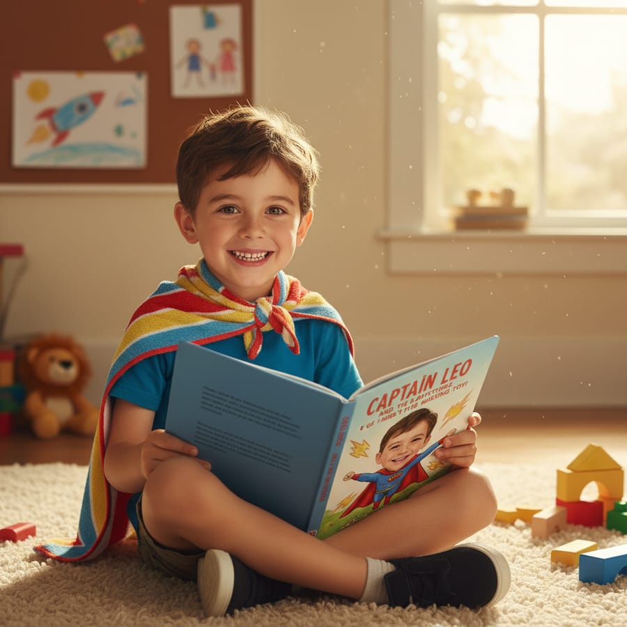Featured image for Superhero Personalized Books: Turn Your Child into the Hero of Their Own Story